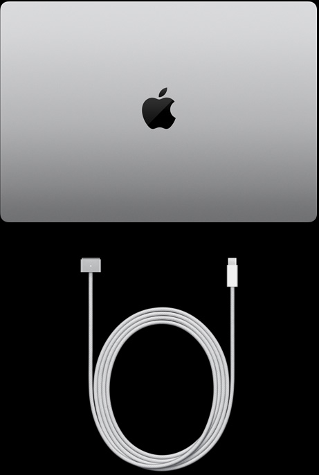 16-инчов MacBook Pro и USB‑C към MagSafe 3 кабел
